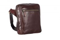 Leonard Heyden Cambridge Rv-Umhängetasche S Rotbraun