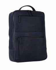Leonard Heyden Den Haag Rucksack Blau