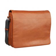 Leonard Heyden Hamburg Umhängetasche L Cognac