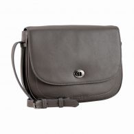 Leonhard Heyden Nizza Umhängetasche S Mit Überschlag Taupe