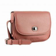 Leonhard Heyden Nizza Umhängetasche Xs Mit Überschlag Altrosa