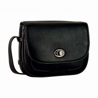 Leonhard Heyden Nizza Umhängetasche Xs Mit Überschlag Schwarz