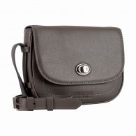 Leonhard Heyden Nizza Umhängetasche Xs Mit Überschlag Taupe