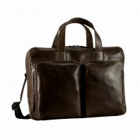 Leonhard Heyden Porto Rv-Aktenmappe 1 Fach Graubraun