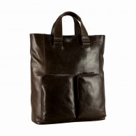 Leonhard Heyden Porto Tote Bag / Rucksack Graubraun