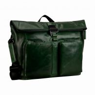 Leonhard Heyden Porto Umhängetasche L Flaschengrün