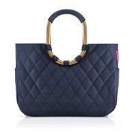 Reisenthel Loopshopper L Frame Rhombus Midnight Gold frame rhombus midnight gold