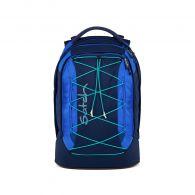 Satch Pack Schulrucksack Crossed Blue