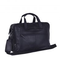 The Chesterfield Brand Ryan Laptoptasche Laptopbag large 17"  32 Black