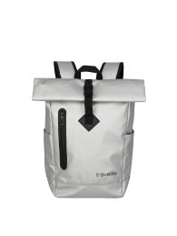 Travelite Basics Roll-Up Rucksack Plane Silver