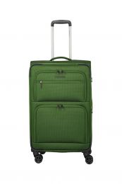Travelite Cubis Trolley 4w M exp. Green