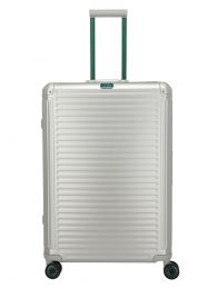 Travelite Next 4w Trolley L Silber-Grün