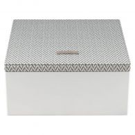 Windrose Calma Schmuckkasten klein Weiß