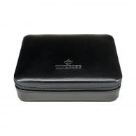 Windrose Merino Charmbox klein Schwarz