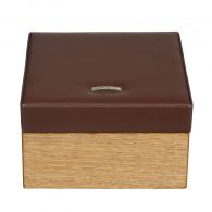 Windrose Schmuckkasten Klein Wood Braun