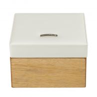 Windrose Wood Schmuckkasten Creme