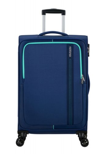 American Tourister Sea Seeker Spinner 68/25 Tsa 68 Combat Navy 