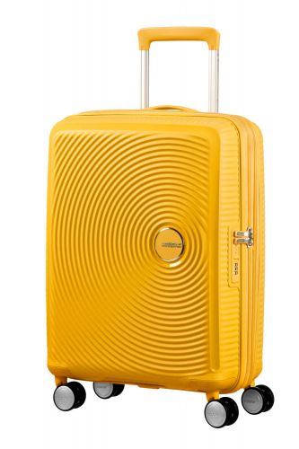 American Tourister Soundbox Spinner 55/20 TSA EXP Golden Yellow 