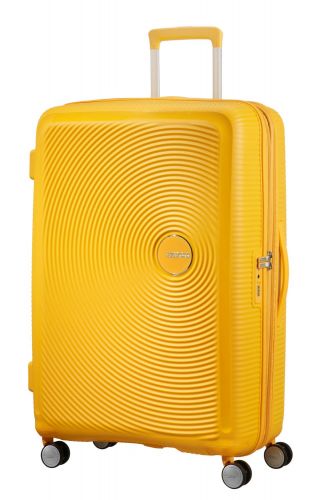 American Tourister Soundbox Spinner 77/28 TSA EXP Golden Yellow 