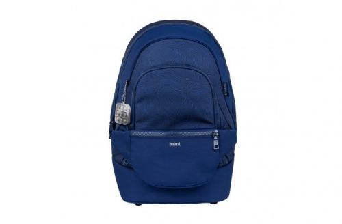 Belmil 2in1 School Backpack with Fanny pack Premium Schulrucksack Topographic 