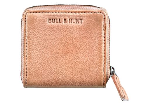 Bull Hunt Mini Zip Wallet-Powder 