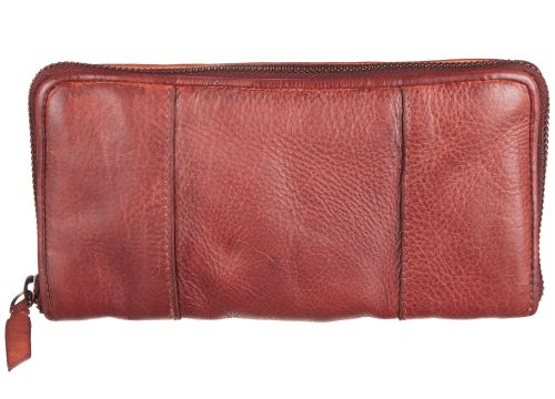 Bull Hunt Classic Zipwallet Geldbörse cognac 