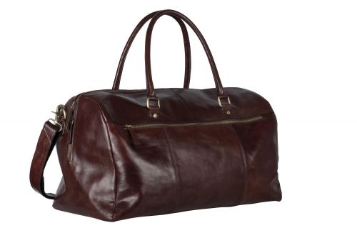 Leonard Heyden Cambridge Reisetasche Rotbraun 