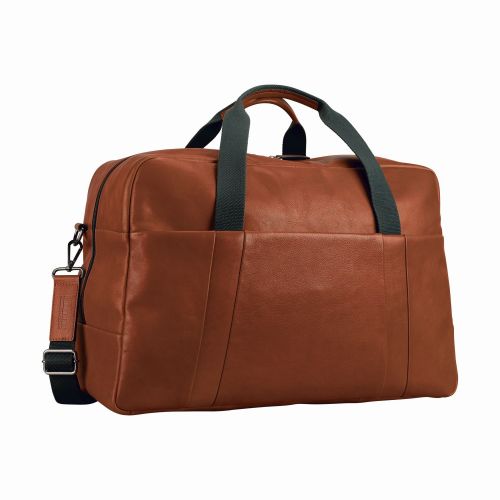 Leonhard Heyden Hamburg Reisetasche Cognac 