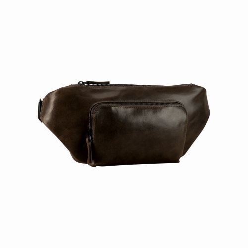 Leonhard Heyden Porto Crossbag Graubraun 