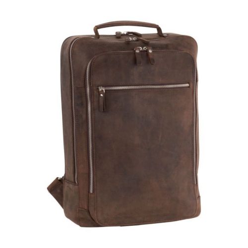 Leonard Heyden Salisbury Businessrucksack Braun 