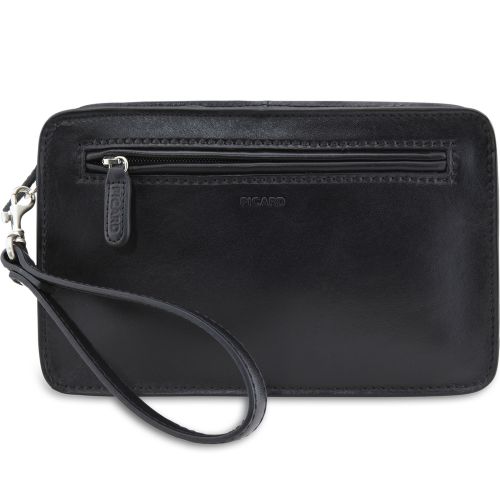 Picard Toscana Handgelenktasche Schwarz 