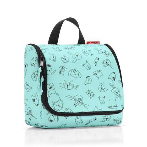 Reisenthel Toiletbag Kids Cats And Dogs Mint cats and dogs mint 