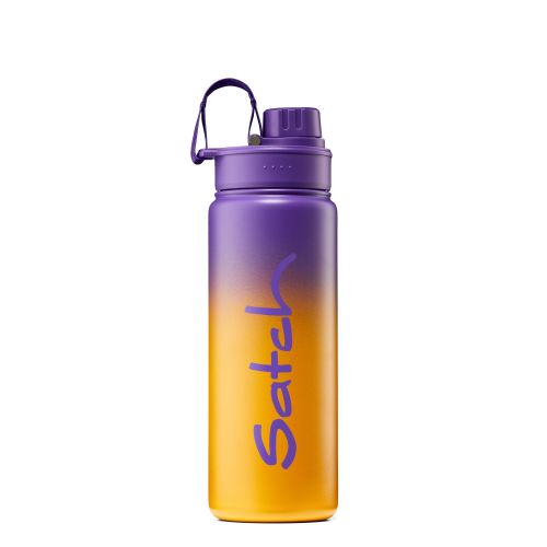 Satch Edelstahl Trinkflasche Purple Graffiti 