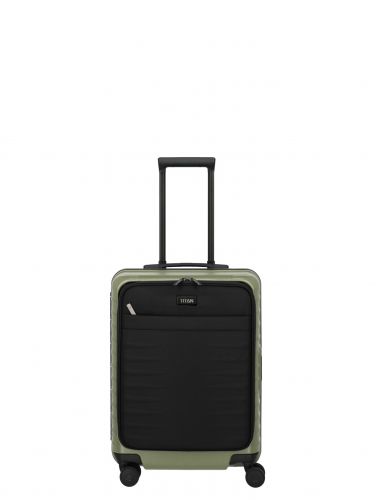 Titan Overseas 4-Rad Trolley S Vortasche Forest Green 