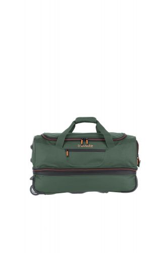 Travelite Basics Rollenreisetasche 55 32 Dunkelgrün 