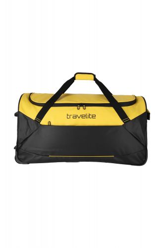 Travelite Basics Rollenreisetasche Gelb 