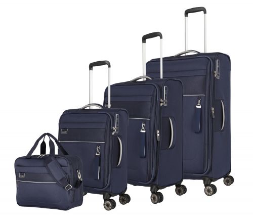 Travelite Miigo 4w L/M/S+Bordtasche Tiefseeblau 