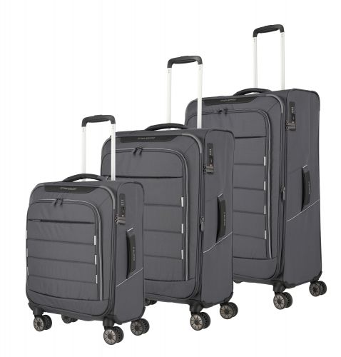 Travelite Skaii Kofferset 3-teilig (L+M+S) Gipfelgrau 