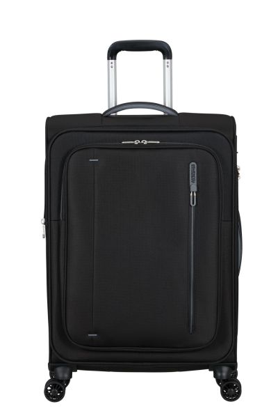 American Tourister Cloudrider Spinner M Exp Tsa Jet Black #1