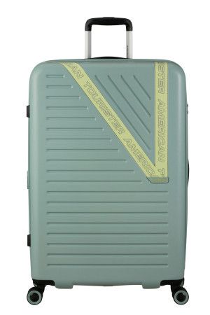 American Tourister Dynabelt Spinner 77/28 Exp Tsa Misty Green #1