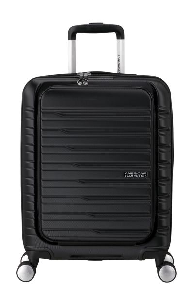 American Tourister Flashline Spinner 55/20 Frontloader Shadow Black #1