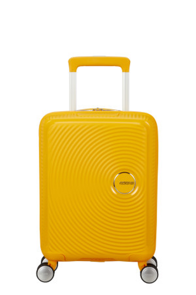 American Tourister Soundbox Mini Spinner 47/16 Golden Yellow #1