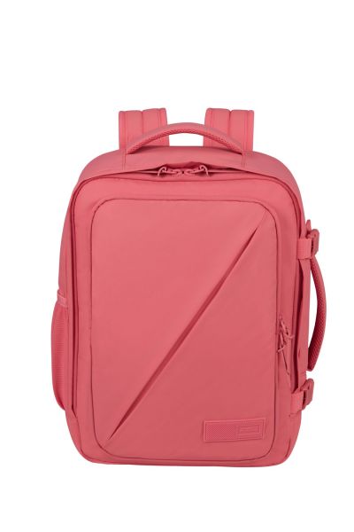 American Tourister Take2Cabin Casual Backpack Ms Puff Pink Glitch #1
