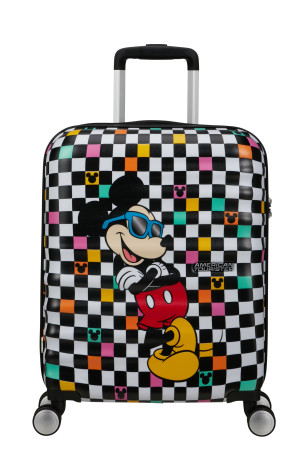 American Tourister Wavebreaker Disney Spinner 55/20 Tsa Disney Fl Mickey Check #1