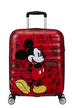 American Tourister Wavebreaker Disney Spinner 55/20 Tsa Disney Fl Mickey Comics Red #1