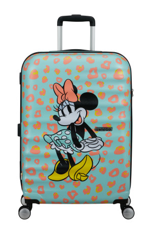 American Tourister Wavebreaker Disney Spinner 67/24 Tsa Disney Fl Minnie Pastel Dots #1