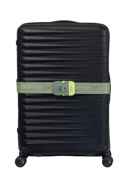 American Tourister Zubehör Luggage Belt Tsa Olive/Lime #1