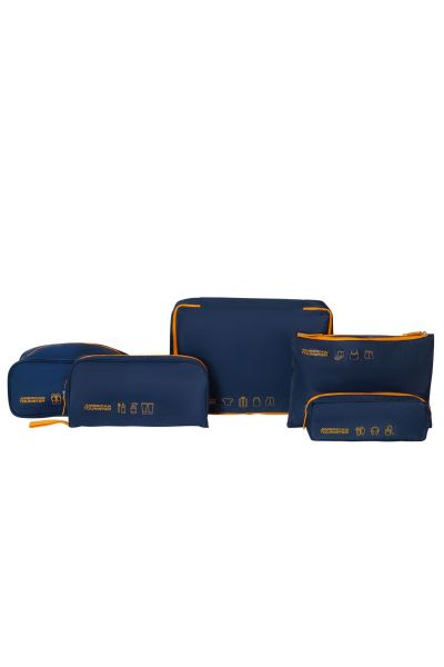 American Tourister Zubehör Packing Organizers 5Pcs Navy/Orange #1