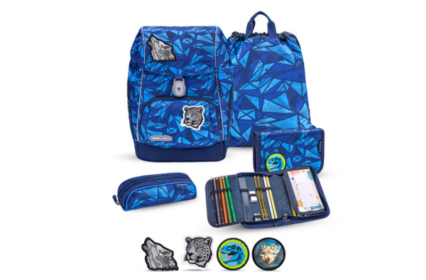 Belmil Compact Plus Schulranzenset Glacier Blue
                                                    