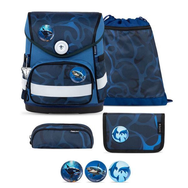 Belmil Compact Schulranzenset Wave Storm #1
